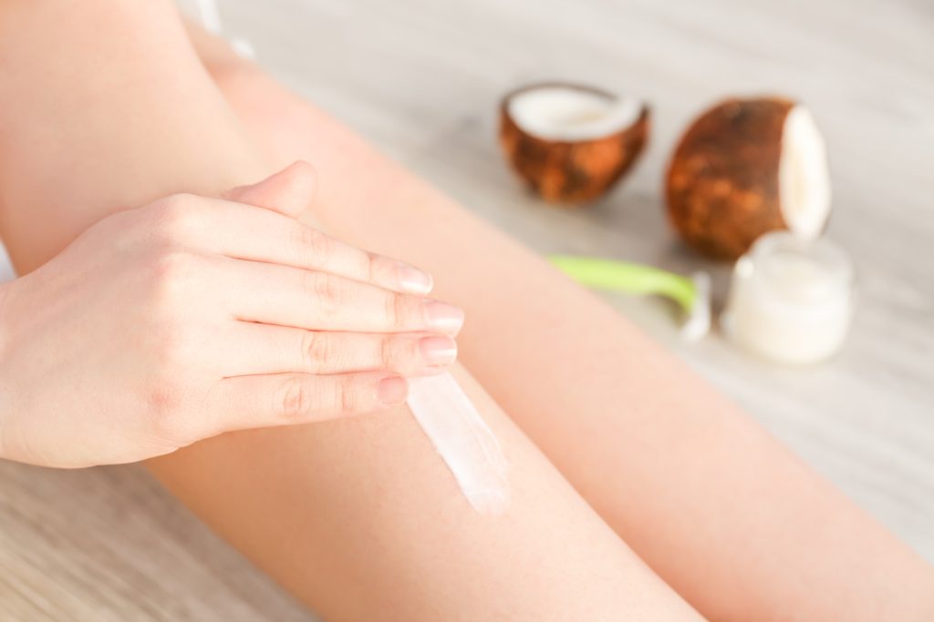 coconut oil for body