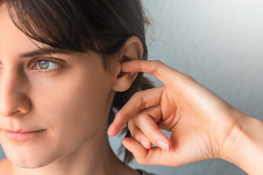 blackheads in ears