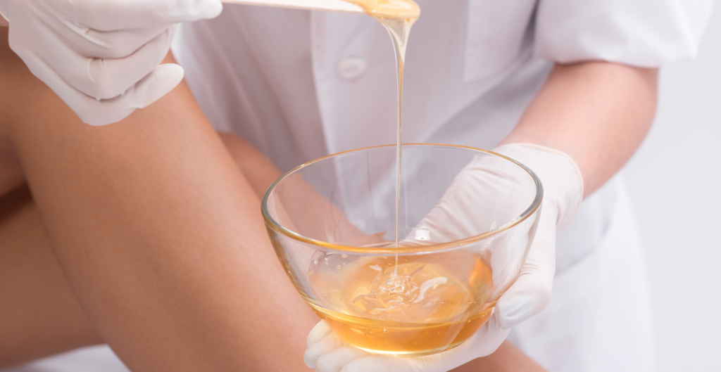 pimples after waxing