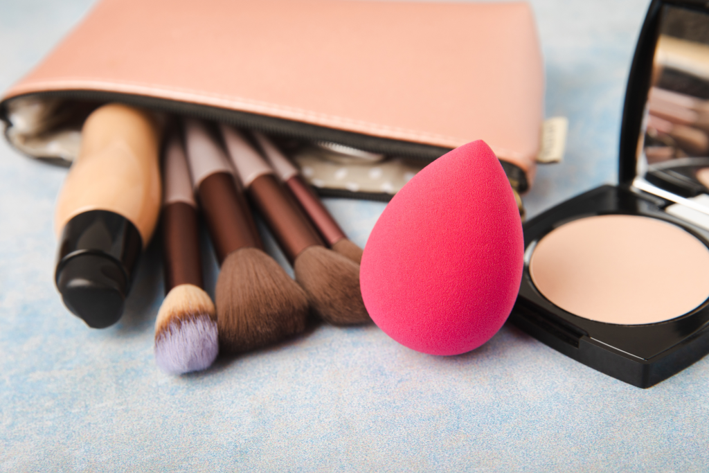 how to wash a makeup sponge brushes and other items in your beauty bag
