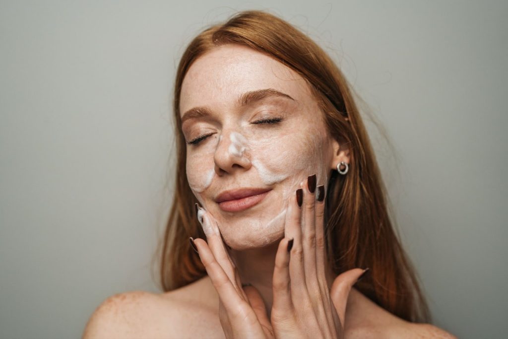 skincare routine order: exfoliation