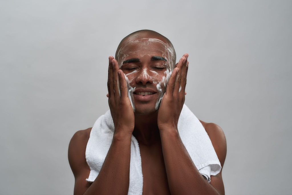 skincare routine order: cleansing