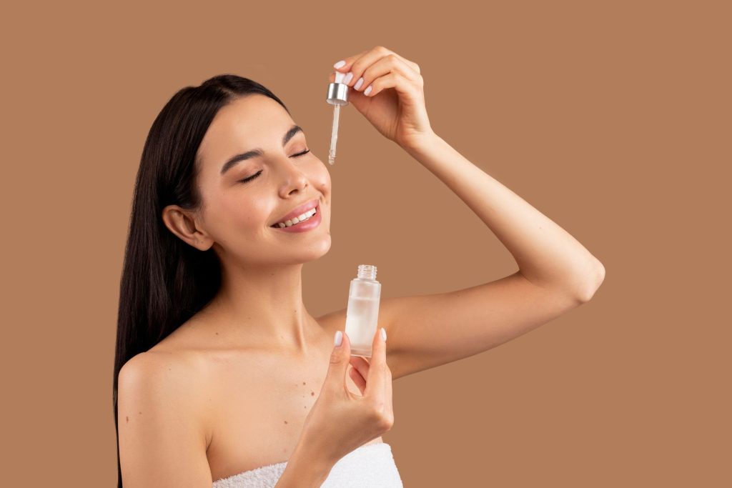 mandelic acid or lactic acid